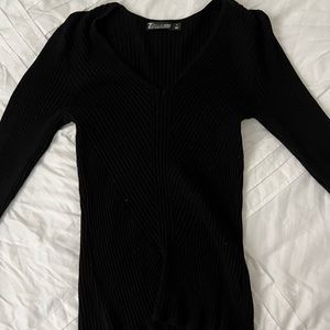 Black sweater